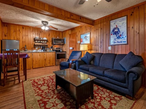 Kitchen or kitchenette, Living room, Seating area