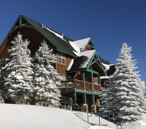 Property building, Day, Winter