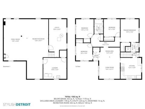 Arcade! Brand New MCM 4BR, Ping Pong, 4 Queens House in Clawson