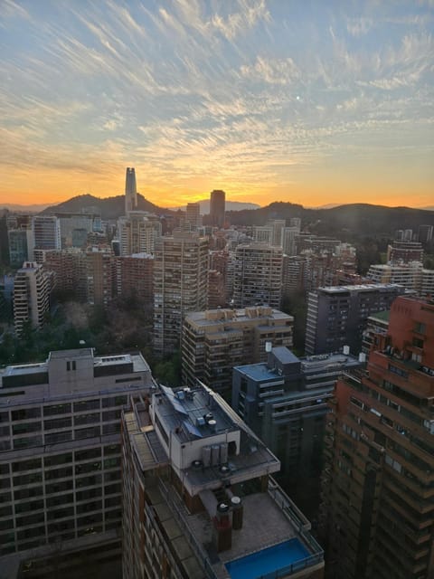 City view, Sunset
