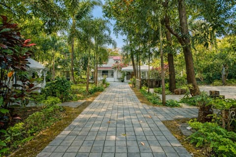 Property building, Spring, Day, Natural landscape, Garden, Garden view