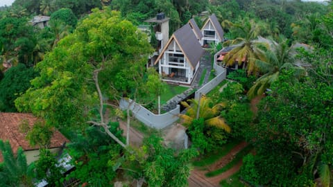 Property building, Neighbourhood, Natural landscape, Bird's eye view