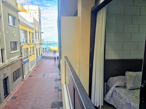 View (from property/room), Balcony/Terrace, Photo of the whole room, Bedroom
