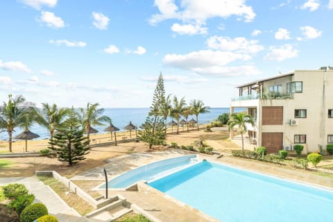 Property building, Beach, Pool view, Sea view, Swimming pool