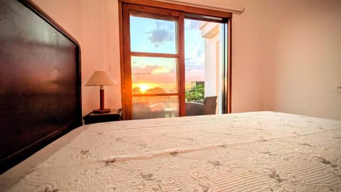 Bed, Photo of the whole room, Bedroom, Sunset