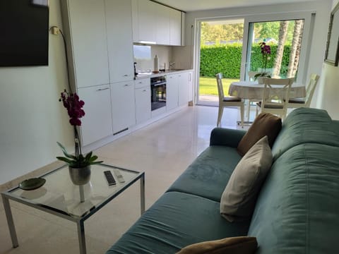 TV and multimedia, Kitchen or kitchenette, Living room, Seating area, Dining area