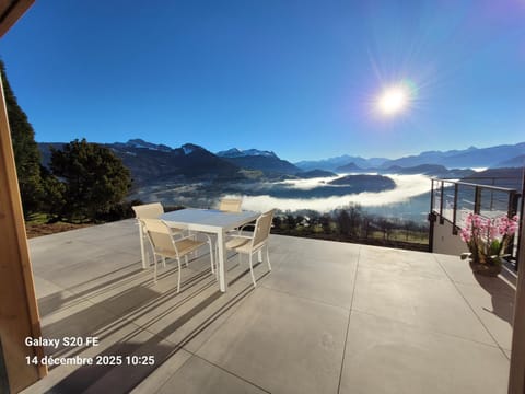 Natural landscape, Balcony/Terrace, Mountain view