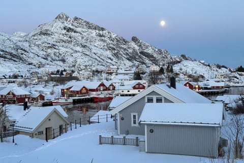 Property building, Natural landscape, Winter