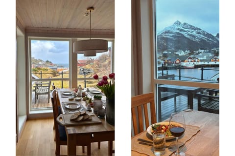 Seating area, Dining area, Mountain view