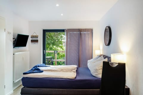 Property building, Living room, Bedroom