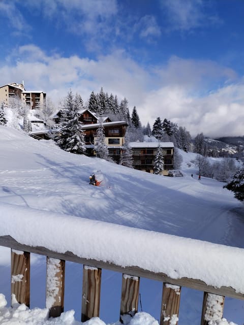 Property building, Natural landscape, Winter, Mountain view