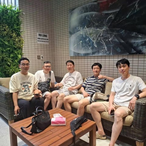 group of guests