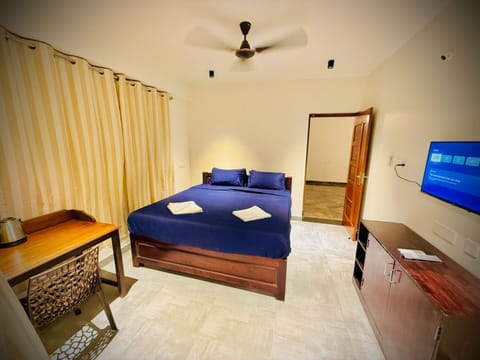 Bed, TV and multimedia