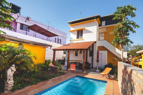 Property building, Pool view, Swimming pool