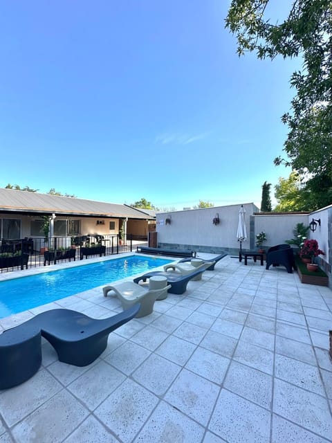 Patio, Day, Pool view, Swimming pool
