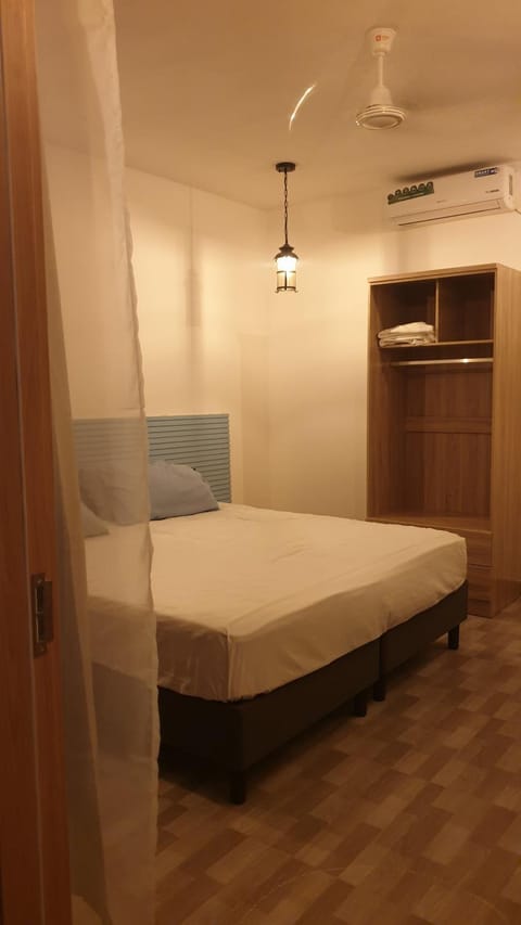 Bed, Photo of the whole room, Bedroom, wardrobe, air conditioner