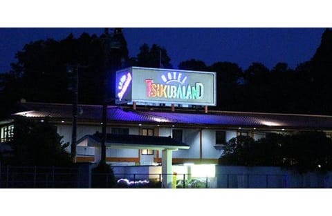 Property building, Night, Property logo or sign