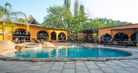 Pool view, Swimming pool