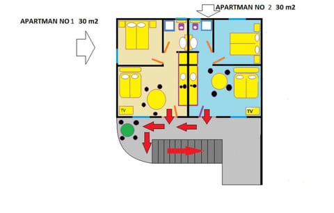 Plavi Val Apartments Apartment in Tisno