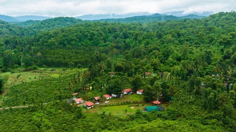 Property building, Nearby landmark, Day, Natural landscape, Bird's eye view, Mountain view