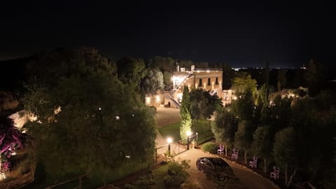 Night, Garden, Garden view