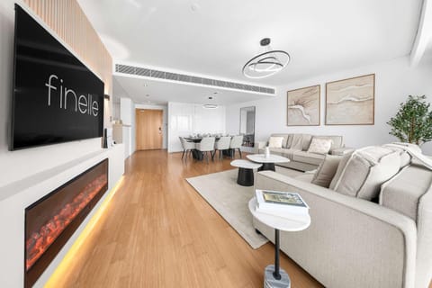 Modern Coastal Escape with Private Beach Access Apartment in Abu Dhabi