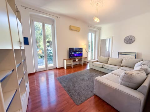 Living room, air conditioner