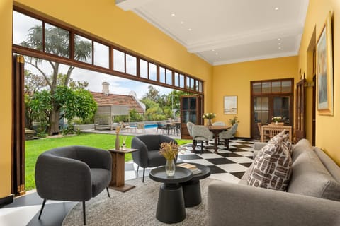 Patio, Spring, Garden, Living room, Seating area, Garden view