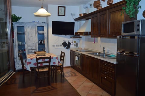 Living room, kitchen