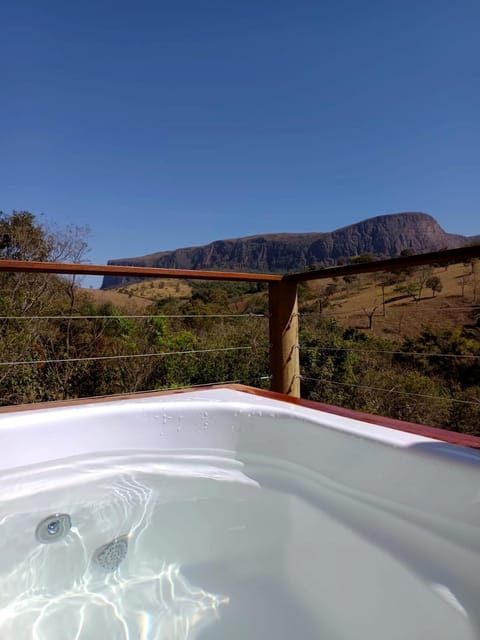 Day, Natural landscape, Hot Tub, Mountain view
