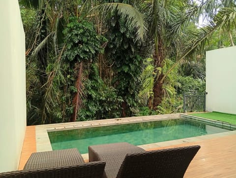 Patio, Natural landscape, Swimming pool