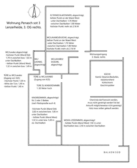 Helvetia 3005 Ra 3-ZW 3 Stock Apartment in Lantsch/Lenz