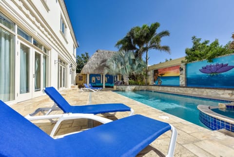 Day, Pool view, Swimming pool, sunbed