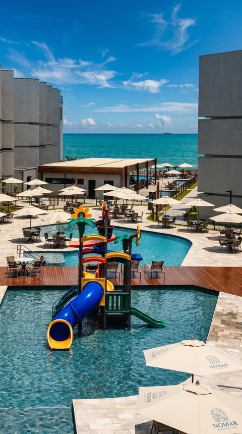 Property building, Pool view, Swimming pool