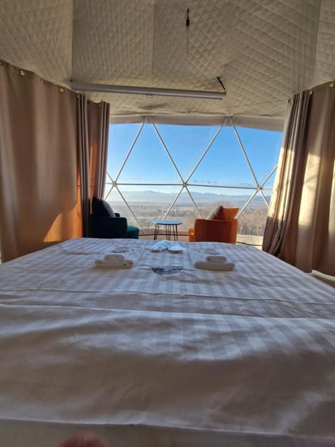 View (from property/room), Living room, Seating area, Bedroom