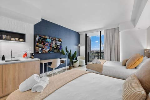 Living room, Bedroom