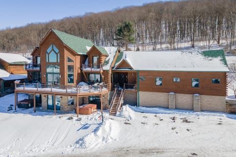 Boats & Snow House in McHenry