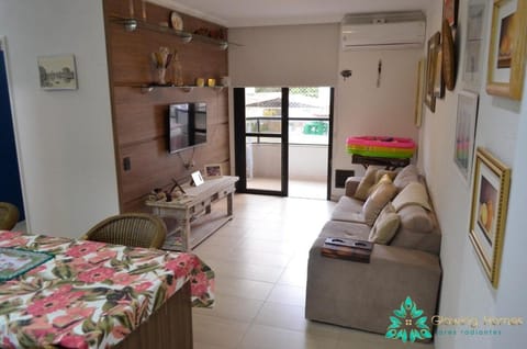 Living room, air conditioner