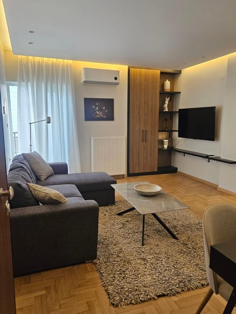 Living room, air conditioner