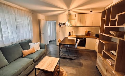 Living room, kitchen