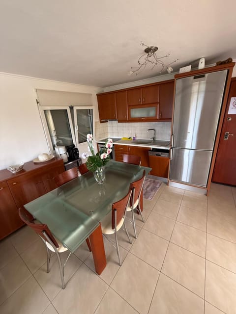 Kitchen or kitchenette, oven, stove