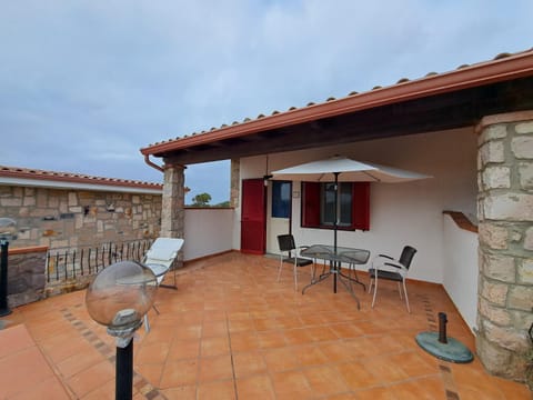 Property building, Sea view, Inner courtyard view