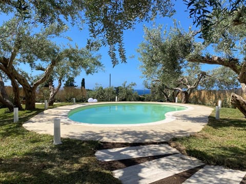 Day, Natural landscape, Garden, Garden view, Pool view, Sea view, Swimming pool