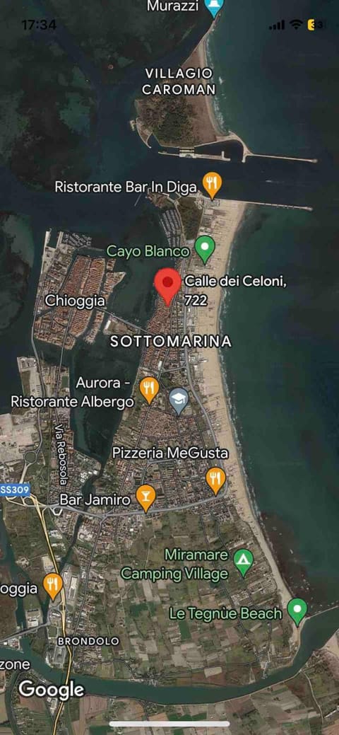 Sottomarina Chioggia center beach Apartment in Chioggia