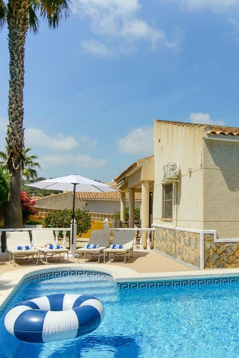 Property building, Pool view