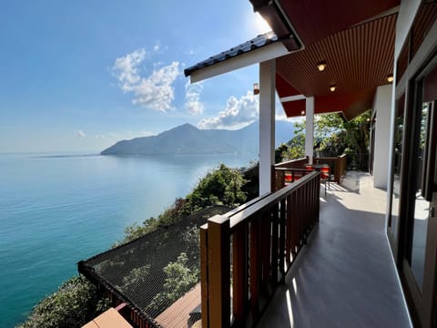 Patio, Natural landscape, View (from property/room), Balcony/Terrace, Mountain view, Sea view