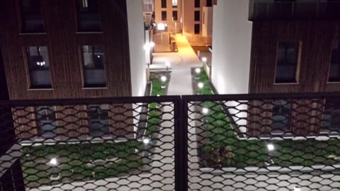 Property building, Night, View (from property/room), Balcony/Terrace