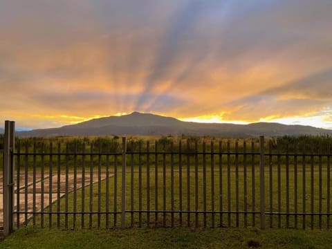 Natural landscape, Mountain view, Sunset