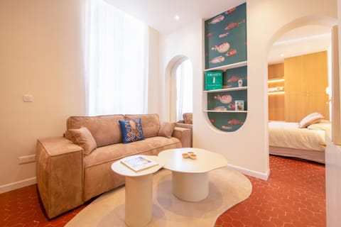 Seating area, Bedroom