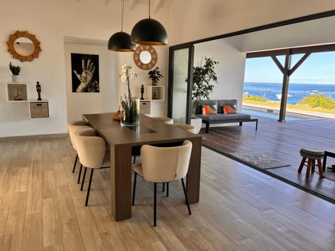 Dining area, Sea view